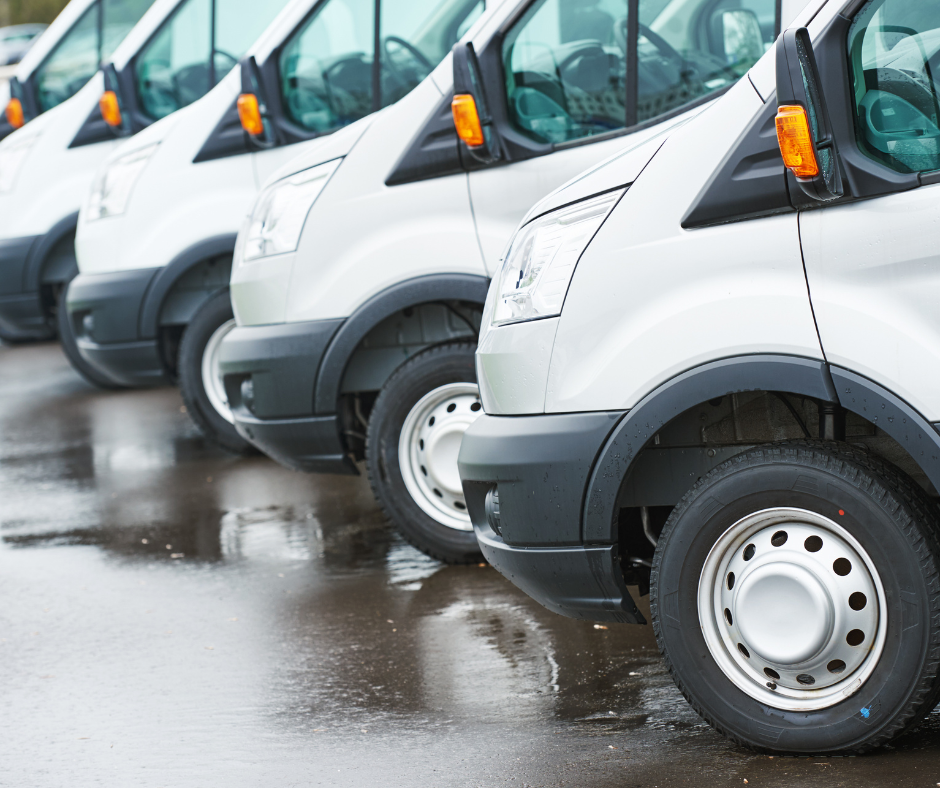 Our delivery van fleet